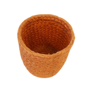 * Vintage Bloempot Sisal Palm Pot Jaren 60 Prullemand Retro