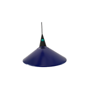 Memphis Stijl Hanglamp, Kobaltblauw Koningsblauw Blauw - Metaal Moderne Lamp - Jaren 80 Lamp. Bri