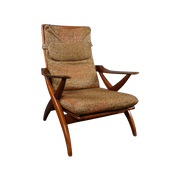 Vintage Topform Westpoort Fauteuil/ Lounge Chair, Hoge Rug