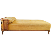 Mid Century Chippendale Sofa