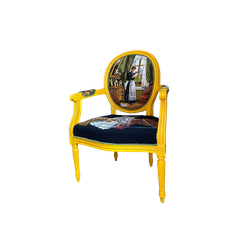 Fauteuil Met Borduurwerken