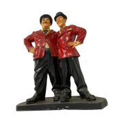 Vintage Beeld Laurel & Hardy
