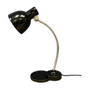Zwarte Zirax Bureaulamp Met Emaille Kap