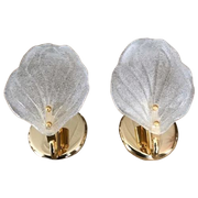 Novaresi Design Italy Murano Kristal 1-Blad Wandlampen