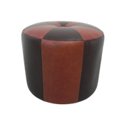 Ronde Vintage Poef