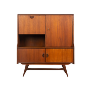2763 Vintage Louis Van Teeffelen Highboard