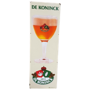 Groot Emaille Bord Van Belgische Brouwerij De Koninck 🍻