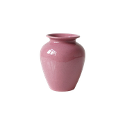 Glazed Pink Ceramic West Germany Vase