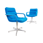 Vintage Artifort Bureaustoelen | Desk Chairs Blue - Tnc2