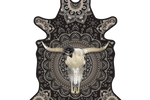 Podevache - Bull Skull Tapijt