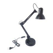 * Retro Zwarte Bureaulamp Werklamp Werktafel Lamp