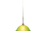 Vintage Groene Glazen Hanglamp