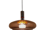 Glazen hanglampen Met strijkijzersnoer