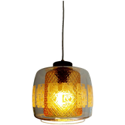Prachtige Hanglamp Met Dubbele Glazen Kelk