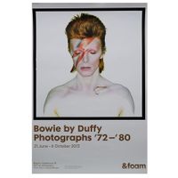 David Bowie 'Aladdin Sane' - Original Exhibition Poster - Foam Amsterdam