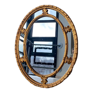 Vintage Ovale Spiegel 72X92Cm