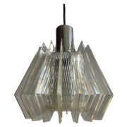 Lamellen Hanglamp Philips Plafondlamp Npd 244 - Dutch Design Midcentury Prachtige Klassieker.