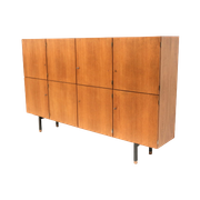 Groot Vintage Dressoir / Highboard Gemaakt In 1967