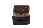 Vintage Loungestoel Zitelement Jaren 70 Rib Retro Hip