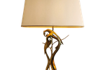 Italian Brass Sculpture Table Lamp By Regina, 1970S