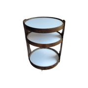 Vintage Bar Cart Op Wielen