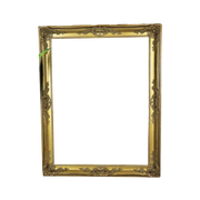 Grote Xl Gouden Spiegel Barok Houten Lijst Imposant 128X98Cm