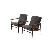 Paar Asko Fauteuils Zeldzaam Model 67819