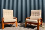 Teak Design Easy Chair Vintage Fauteuil .