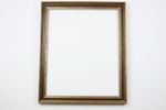 Grote Vintage Grenen Lijst Schilderij Goud Zwart Hout Kader 96X80Cm