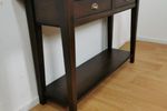 Koloniale Sidetable, Landelijke Houten Side Table.