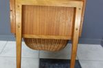 Sewing Table / Cart With Basket 1960S