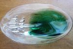 Emerald Green Glass Bowl By Ladislav Palecek For Skrdlovice, 1970S