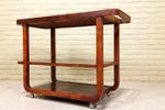 Vintage Art Deco Serveerwagen Trolley Cart