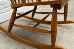 Vintage Houten Schommelstoel