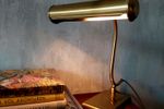 Messing Bankierslampje / Piano Lampje