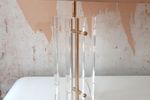 Rg19 -Hollywood Regency Style Tafellampen – Perspex – Plexiglas -Pps