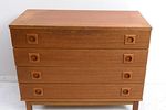 Vintage Ladekast Met 4 Lades