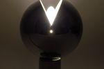 Vintage Egon Hillebrand Eclips Lamp Van Verchroomd Metaal