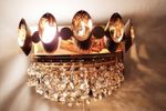 Set Van 2 Palwa Wandlampen, Kristallen Schansen, Hollywood Regency Glam Vintage Decor Lampen, Jaren