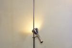 Hustadt Adjustable Chrome Floor Lamp, 60S
