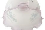 Opaline Hanglamp Paars Bloemen Vintage