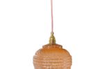 Artdeco Hanglamp Roze Glas