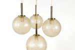 Vintage 4 Punts Hanglamp Doria Leuchten