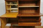 Vintage, Mid-Century Wandmeubel, Highboard, Barkast.