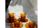 Palmer Colors koffiekop 14 cl geel MAT