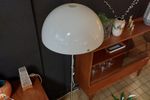 Vintage Staande Lamp Wit Mushroom