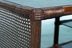 Bohemian Rotan Tv Meubel, Webbing Vintage Dressoir 70S