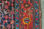 Handgeknoopt Perzisch Hamadan Vloerkleed 125X250Cm - Vintage Tapijt