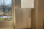 Lotek Classic Vloerlamp, Frame Metaal, Doek Wit