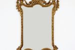 Sierlijke Vintage Italiaanse Gouden Spiegel Verweerd Regency Hars 72X46Cm